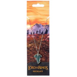 THE LORD OF THE RINGS FOGLIA DI LORIEN COLLANA CARAT