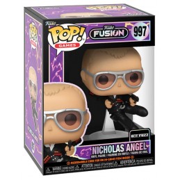 FUNKO FUNKO POP! FUNKO FUSION HOT FUZZ NICHOLAS ANGEL BOBBLE HEAD FIGURE