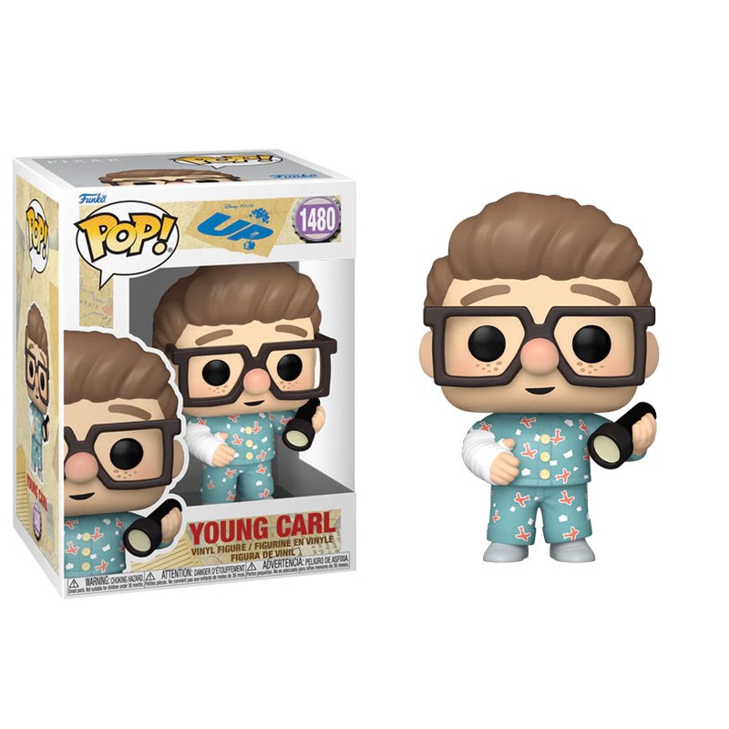 FUNKO FUNKO POP! PIXAR UP YOUNG CARL BOBBLE HEAD FIGURE