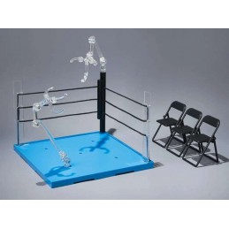 TAMASHII STAGE ACT RING CORNER NEUTRAL + FOLDING CHAIR SET BANDAI