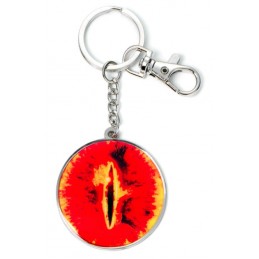 THE LORD OF THE RINGS OCCHIO DI SAURON METAL KEYCHAIN PORTACHIAVI CARAT