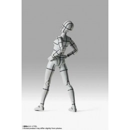 BODY CHAN SPORTS WIRE FRAME GREY COLOR S.H. FIGUARTS ACTION FIGURE BANDAI