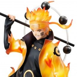 MEGAHOUSE NARUTO SHIPPUDEN NARUTO UZUMAKI SIXTH PATHS SAGE G.E.M. STATUE FIGURE