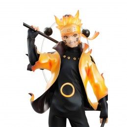 MEGAHOUSE NARUTO SHIPPUDEN NARUTO UZUMAKI SIXTH PATHS SAGE G.E.M. STATUE FIGURE