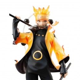 NARUTO SHIPPUDEN NARUTO UZUMAKI SIXTH PATHS SAGE GEM STATUA 22 CM FIGURE MEGAHOUSE