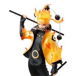 NARUTO SHIPPUDEN NARUTO UZUMAKI SIXTH PATHS SAGE GEM STATUA 22 CM FIGURE MEGAHOUSE