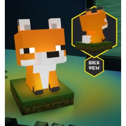 PALADONE PRODUCTS MINECRAFT 3D LAMP ICONS FOX LIGHT FIGURE