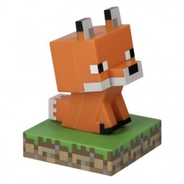 PALADONE PRODUCTS MINECRAFT 3D LAMP ICONS FOX LIGHT FIGURE