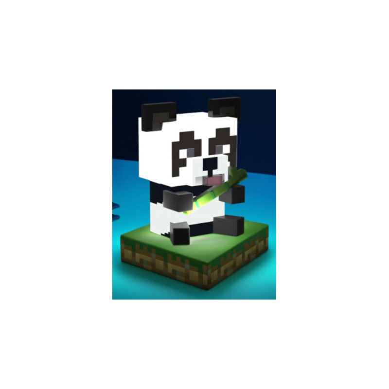 PALADONE PRODUCTS MINECRAFT 3D LAMP ICONS PANDA LIGHT FIGURE