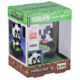 PALADONE PRODUCTS MINECRAFT 3D LAMP ICONS PANDA LIGHT FIGURE