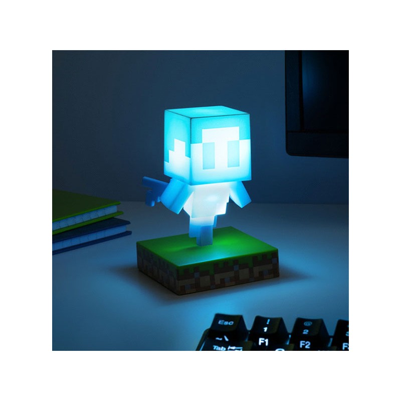 MINECRAFT 3D LAMP ICONS ALLAY LIGHT LAMPADA FIGURE PALADONE PRODUCTS