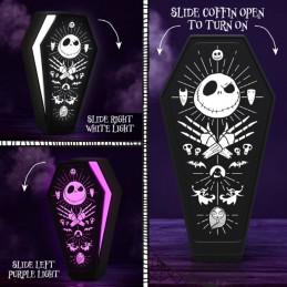 THE NIGHTMARE BEFORE CHRISTMAS COFFIN 3D LIGHT LAMPADA PALADONE PRODUCTS