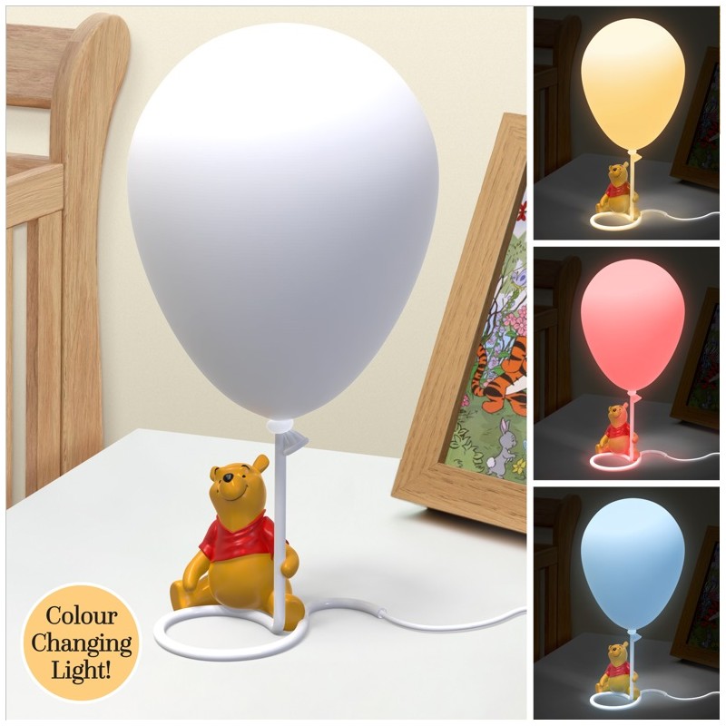 DISNEY WINNIE THE POOH BALLOON LIGHT LAMPADA PALADONE PRODUCTS