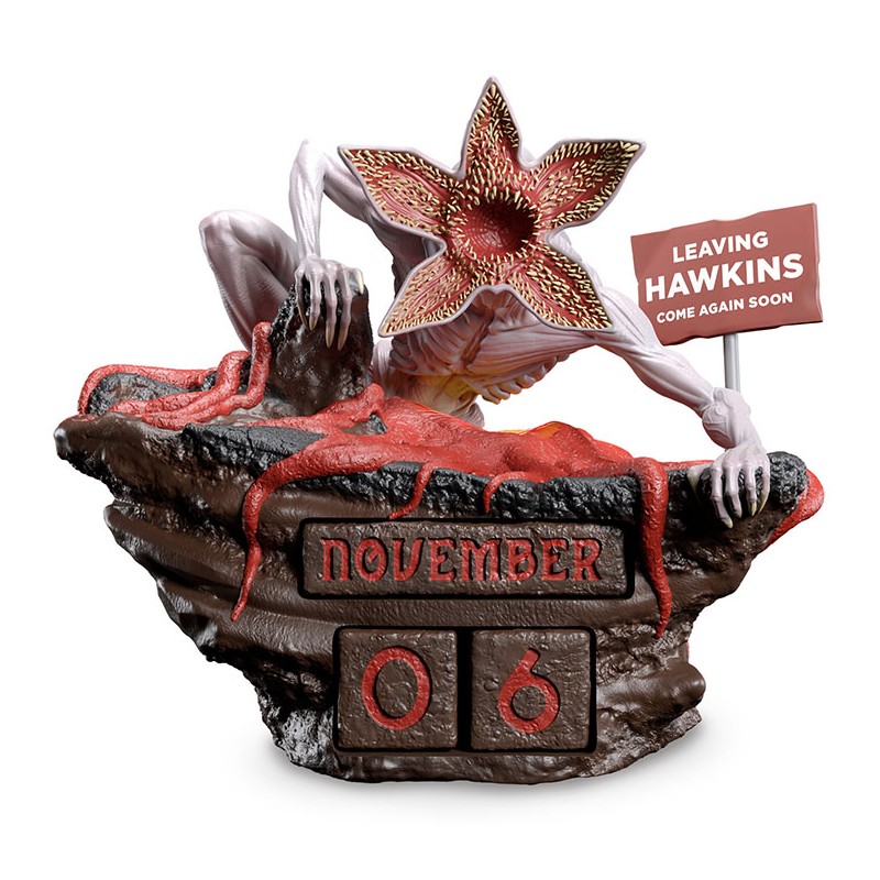 STRANGER THINGS DEMOGORGON CALENDARIO PERPETUO FIGURE GRUPO ERIK