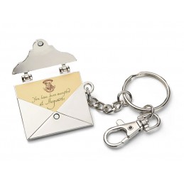 NOBLE COLLECTIONS HARRY POTTER HOGWARTS LETTER KEYRING