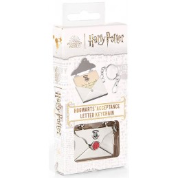 NOBLE COLLECTIONS HARRY POTTER HOGWARTS LETTER KEYRING