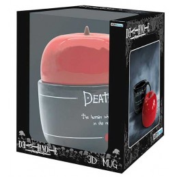 DEATH NOTE 3D APPLE MUG TAZZA CON COPERCHIO ABYSTYLE