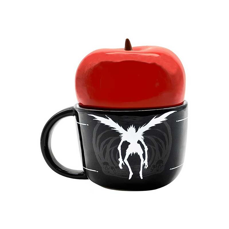 DEATH NOTE 3D APPLE MUG TAZZA CON COPERCHIO ABYSTYLE