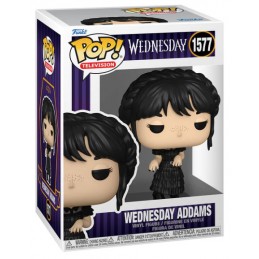 FUNKO FUNKO POP! WEDNESDAY ADDAMS DANCE BOBBLE HEAD KNOCKER FIGURE