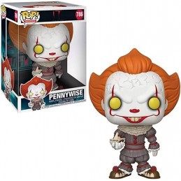 FUNKO POP! IT SUPER SIZE PENNYWISE WITH BOAT BOBBLE HEAD KNOCKER FIGURE FUNKO