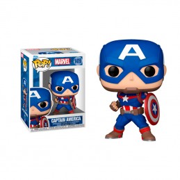 FUNKO FUNKO POP! MARVEL CAPTAIN AMERICA BOBBLE HEAD FIGURE