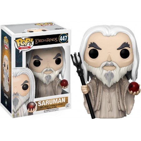 FUNKO POP! THE LORD OF THE RINGS - SARUMAN BOBBLE HEAD KNOCKER FIGURE