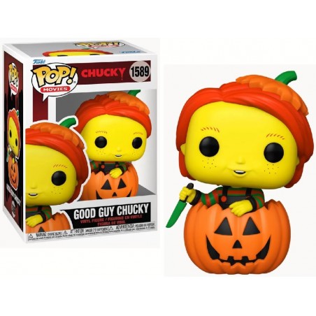 FUNKO POP! CHUCKY HALLOWEEN GOOD GUY CHUCKY BOBBLE HEAD FIGURE