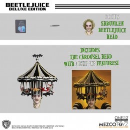 BEETLEJUICE ONE:12 DELUXE ACTION FIGURE MEZCO TOYS