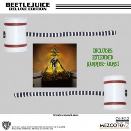 BEETLEJUICE ONE:12 DELUXE ACTION FIGURE MEZCO TOYS