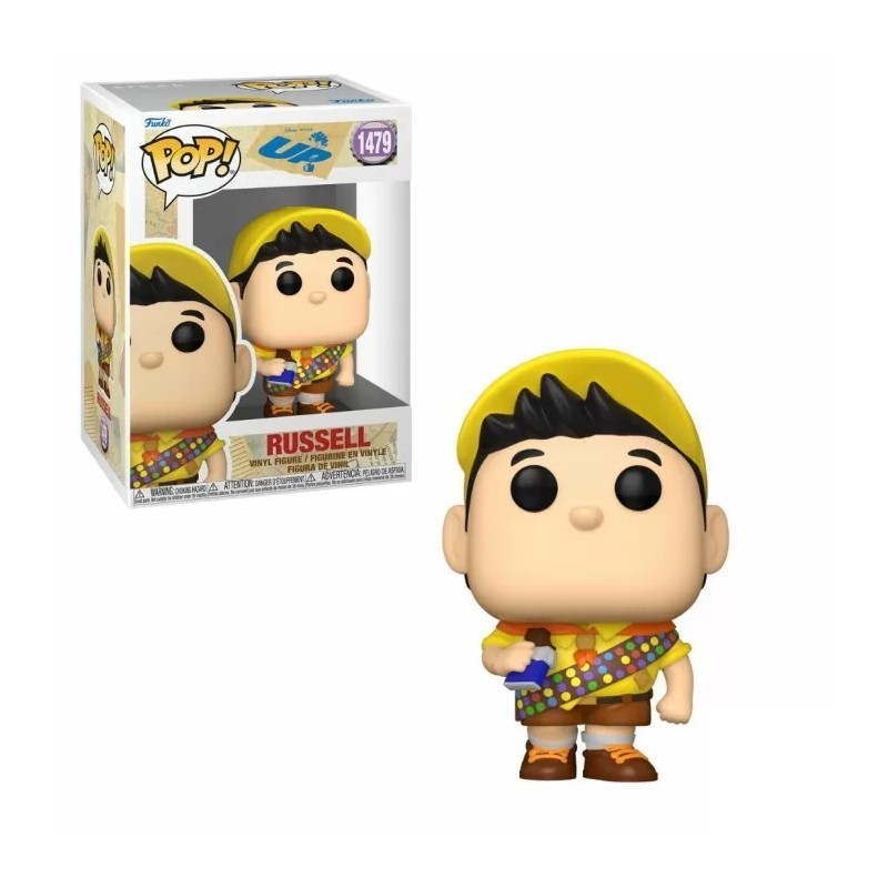 FUNKO FUNKO POP! PIXAR UP RUSSELL BOBBLE HEAD FIGURE