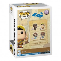 FUNKO FUNKO POP! PIXAR UP RUSSELL BOBBLE HEAD FIGURE