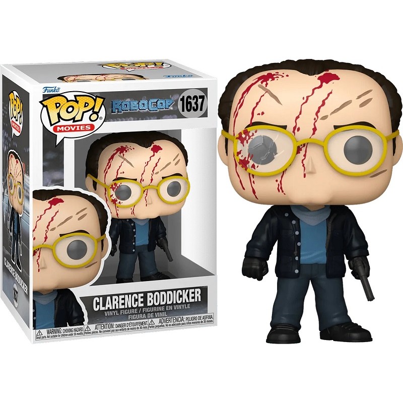 FUNKO FUNKO POP! ROBOCOP CLARENCE BODDICKER BOBBLE HEAD FIGURE