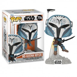 FUNKO FUNKO POP! STAR WARS THE MANDALORIAN BO-KATAN KRYZE 714 BOBBLE HEAD FIGURE