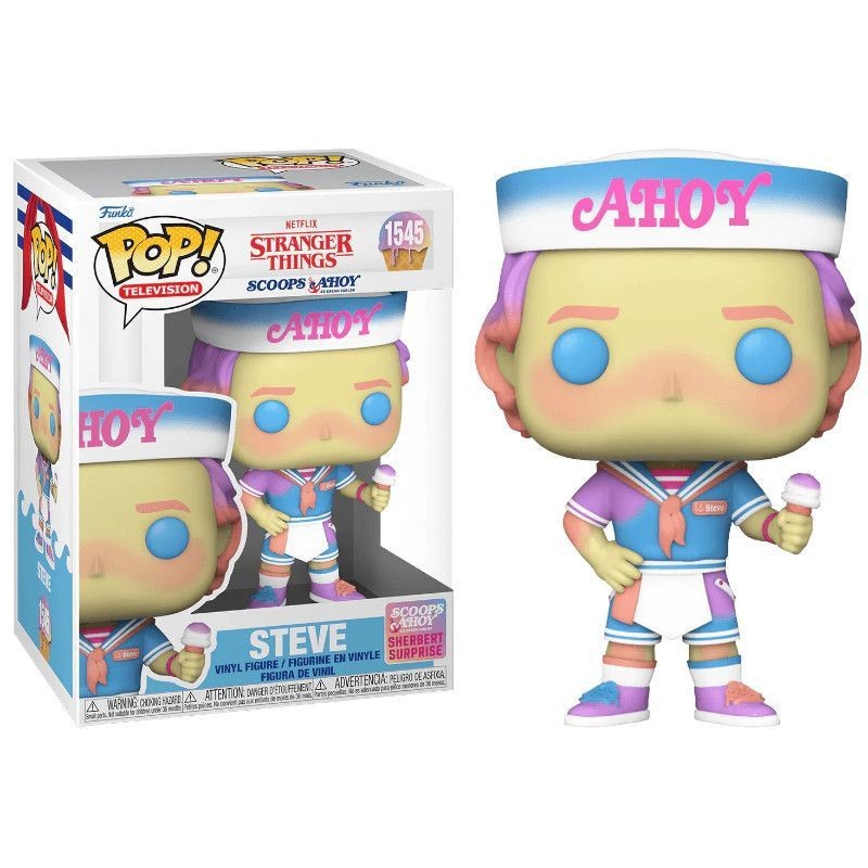 FUNKO FUNKO POP! STRANGER THINGS STEVE SCOOPS AHOY BOBBLE HEAD