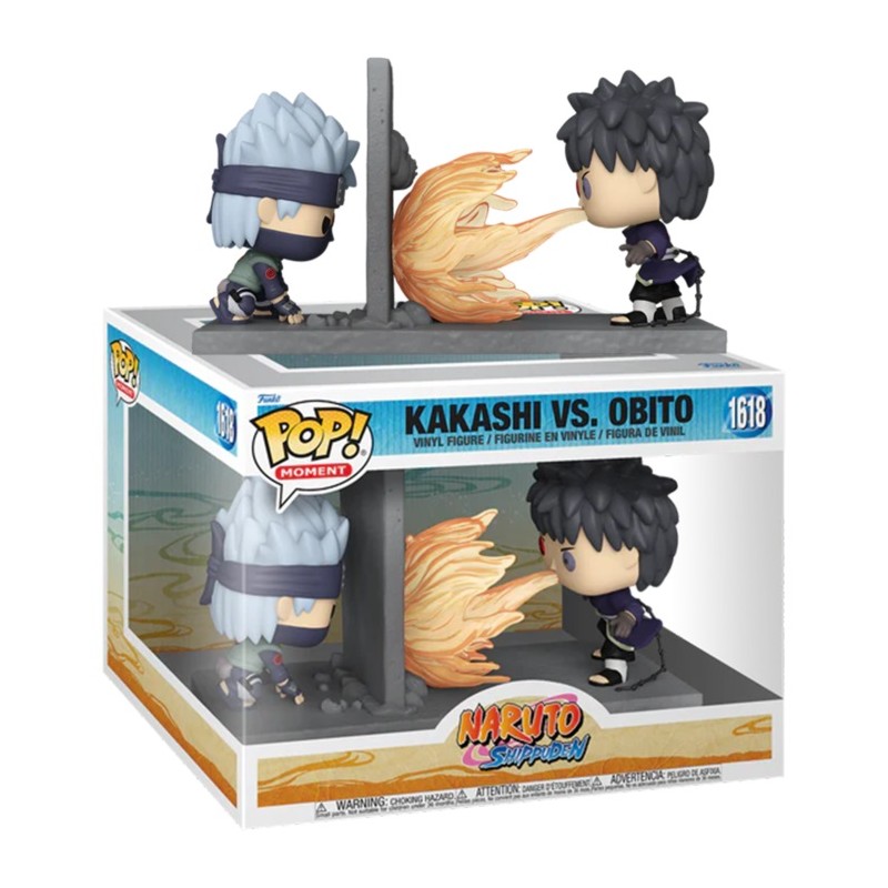 FUNKO FUNKO POP! NARUTO SHIPPUDEN KAKASHI VS OBITO BOBBLE HEAD FIGURE