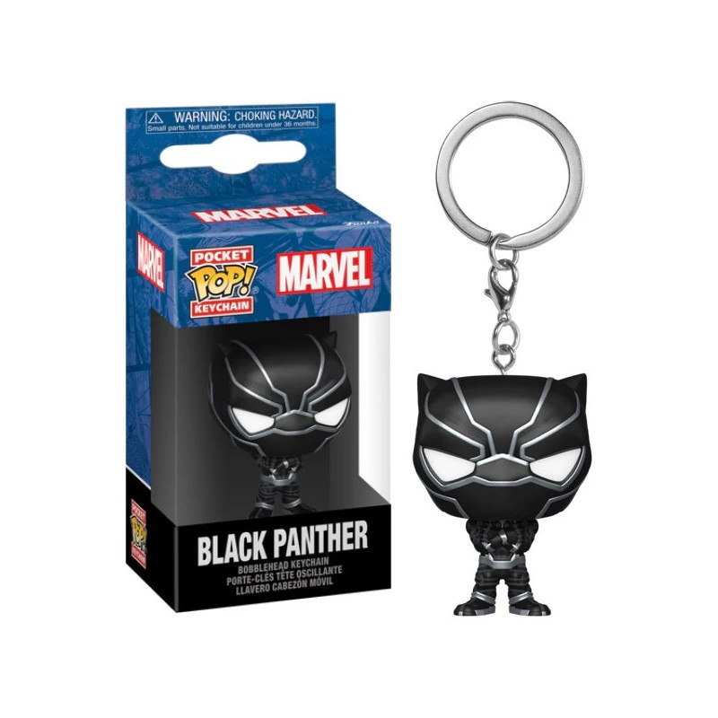 FUNKO MARVEL POCKET POP! BLACK PANTHER KEYCHAIN