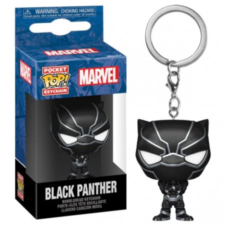 MARVEL POCKET POP! BLACK PANTHER KEYCHAIN