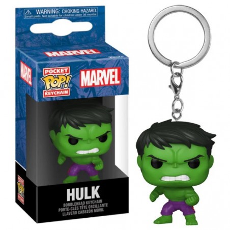 MARVEL POCKET POP! HULK KEYCHAIN