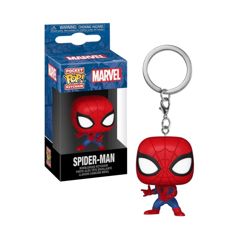 FUNKO MARVEL POCKET POP! SPIDER-MAN KEYCHAIN