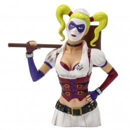 MONOGRAM DC COMICS BATMAN ARKHAM ASYLUM HARLEY QUINN BUST BANK