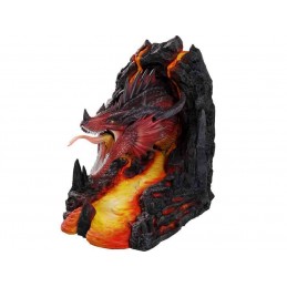 DUNGEONS AND DRAGONS RED DRAGON BOOKEND FIGURE FERMALIBRI WIZKIDS