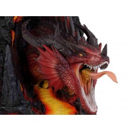 DUNGEONS AND DRAGONS RED DRAGON BOOKEND FIGURE FERMALIBRI WIZKIDS