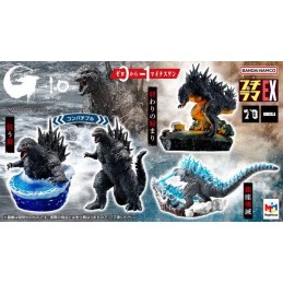 PETITRAMA EX GODZILLA MINUS ONE COLLECTION SET 3+EXTRA GIFT MINI FIGURE MEGAHOUSE