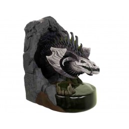 DUNGEONS AND DRAGONS BLACK DRAGON BOOKEND FIGURE FERMALIBRI WIZKIDS