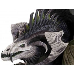 DUNGEONS AND DRAGONS BLACK DRAGON BOOKEND FIGURE FERMALIBRI WIZKIDS