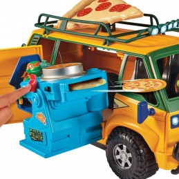 PLAYMATES TOYS TEENAGE MUTANT NINJA TURTLES MUTANT MAYHEM VEHICLE PIZZAFIRE VAN MODEL