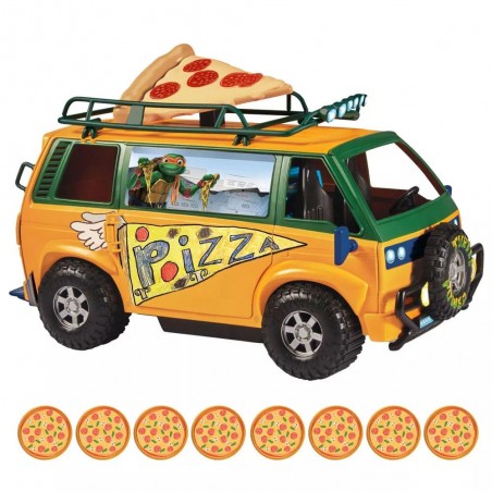 TEENAGE MUTANT NINJA TURTLES MUTANT MAYHEM VEHICLE PIZZAFIRE VAN MODEL