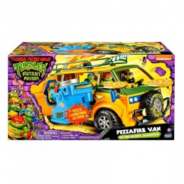 TEENAGE MUTANT NINJA TURTLES MUTANT MAYHEM VEHICLE PIZZAFIRE VAN MODEL PLAYMATES TOYS