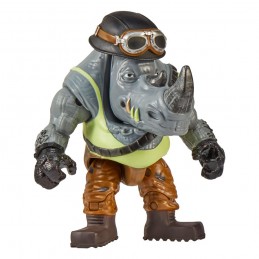 TEENAGE MUTANT NINJA TURTLES MUTANT MAYHEM CHOPPER CYCLE WITH ROCKSTEADY ACTION FIGURE PLAYMATES TOYS