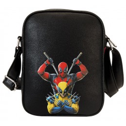 LOUNGEFLY MARVEL STUDIOS DEADPOOL AND WOLVERINE CROSSBODY BAG